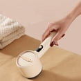 thumbnail image 6 of Hgallory PVC Lint Remover for Clothes Furniture Blanket, Electric 6-Blade Lint Ball Remover Defuzzer, Household Sweater Shaver Depiller, USB Rechargeable, with 6-Leaf Blades, 1PC, Beige, 6 of 9