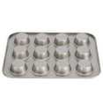 thumbnail image 3 of Cupcake Pan, Multiple application Cake  DIY Cooking Tools Bakeware, Kitchen Bakeware Cupcake Baking Cups for Home Gold,Black, 3 of 8