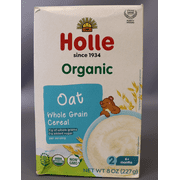 Holle Organic Oat Whole Grain Cereal, 6+ Months, 8 oz (227 g)