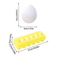 thumbnail image 3 of Sensory Matching Egg Toy For Toddlers Early Learning Educational Montessori Shape Recognition Fine Motor Skill Development Easter Geometric Puzzle, 3 of 6