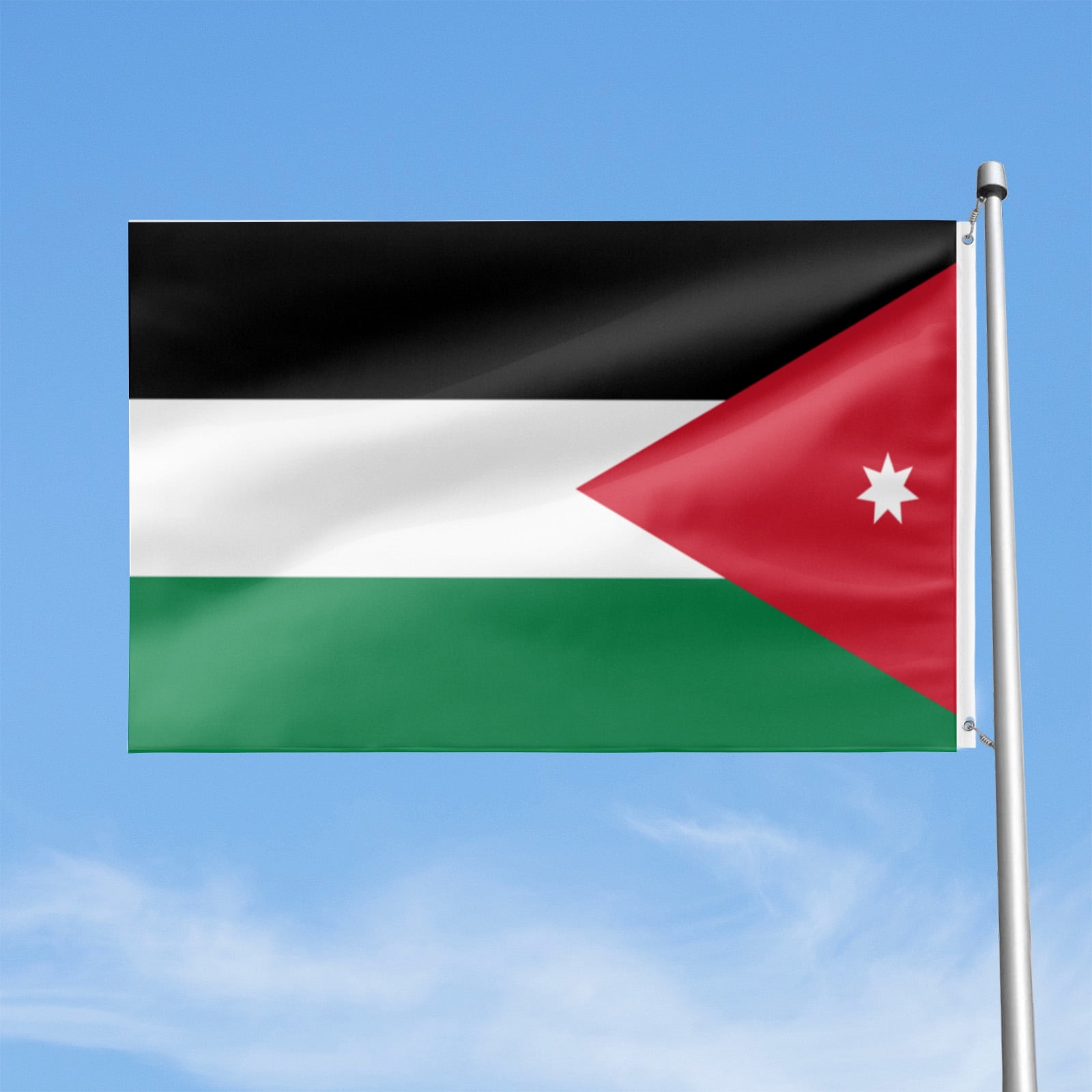 Livetty Double Sided 3 layers Flags 4x6 Ft Jordan Flags Banner for Yard Decoration Garden Display For World Soccer Play