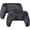 Black, variant on GeekShare PS5 Skin Silicone Protective Case + Thumb Grips + Sticker for PS5 Controller Black