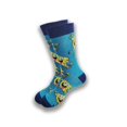 thumbnail image 1 of A Pair of Autumn and Winter Men Women Socks Fashion Cartoon Happy Novel Quality Stitching Soft and Comfortable Crew Socks Gao Jinjia LED, 1 of 2
