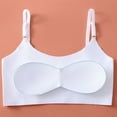 thumbnail image 4 of Gvdentm Soft Padded Bras for Girls & Teens 9-18Years, No Wires Cotton Developed Training Bras(White,8-10 Years), 4 of 4