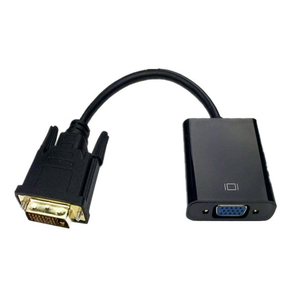 PC VGA adapter DVI to VGA adapter cable 1080P DVI-D to VGA cable DVI male to VGA female DVI to VGA video converter