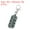 Gray, variant on Uxcell Reflective Paracord Zipper Pull with Metal Clasp for Clothing and Luggage Accessories 4 Color