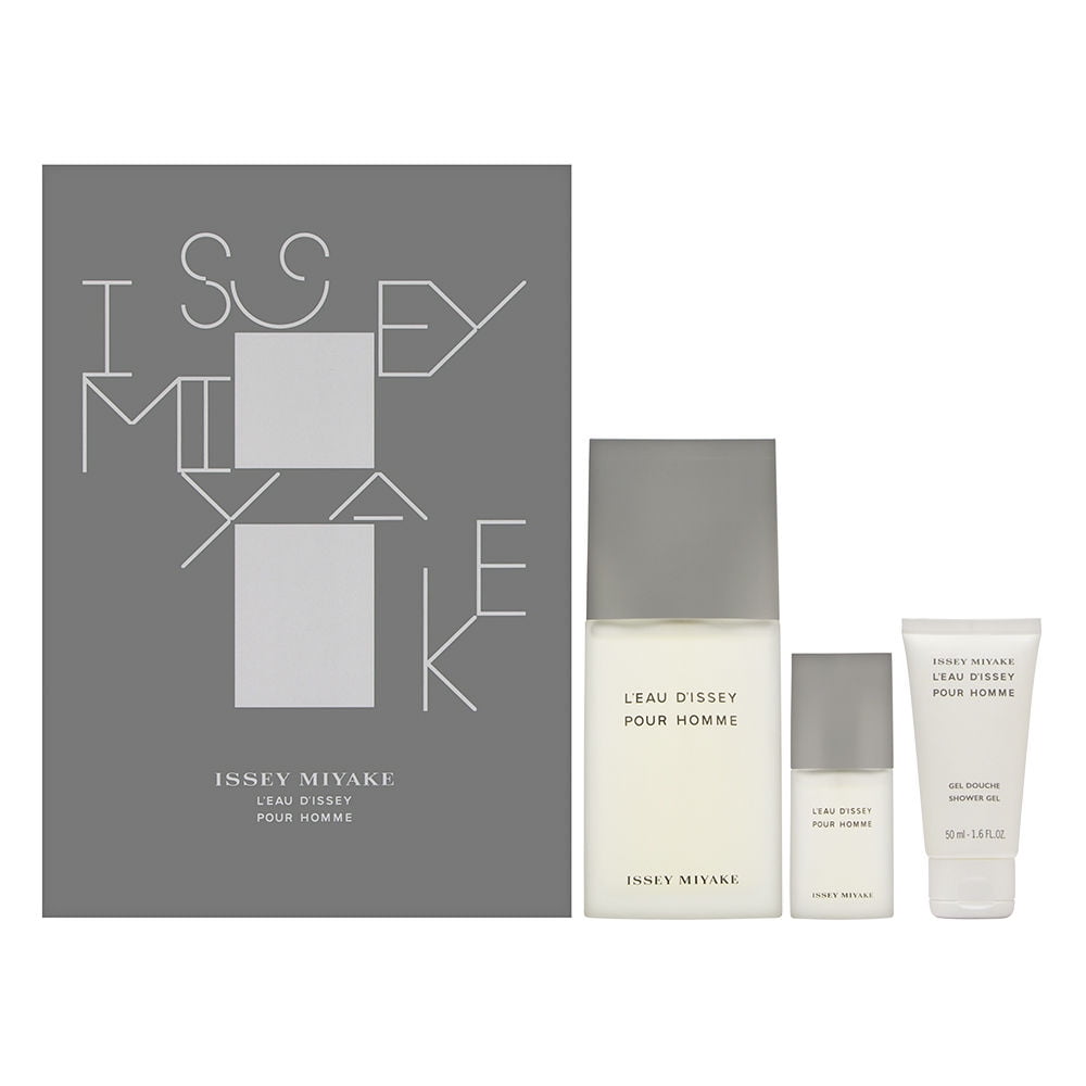 L'EAU D'ISSEY POUR HOMME by Issey Miyake 3 PIECE GIFT SET
