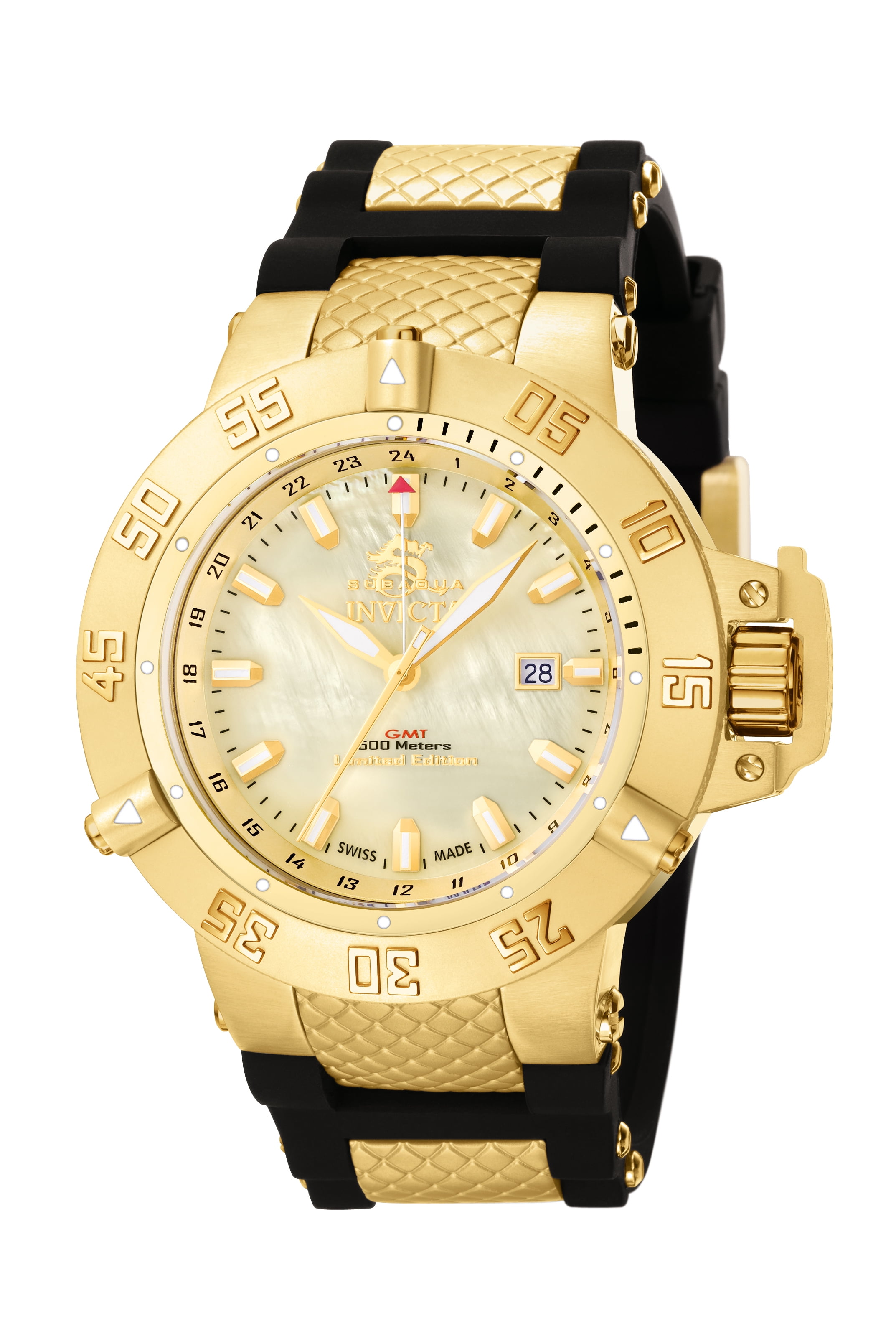 Invicta 26839 DC Comics Wonder Women Women s 39.5mm Gold Tone Blue Dial Watch Walmart