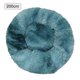 thumbnail image 1 of Cama redonda de piel sintética de felpa para mascotas, cómoda y mullida almohada tipo donut para perros y gatos, suave y cálida para el invierno (azul oscuro, 120 cm), 1 of 7