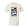thumbnail image 2 of Wild Bobby Mustang Ford Classics Cars and Trucks Men Graphic Tee, White, Small, 2 of 6