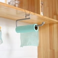 thumbnail image 2 of POINTERTECK Paper Towel Holder Under Cabinet - Self Adhesive Paper Towel Rack Wall Mount for Kitchen Bathroom Cabinets, 2 of 7