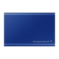 thumbnail image 3 of SAMSUNG T7 Portable SSD 1TB Indigo Blue, Up-to 1,050MB/s, USB 3.2 Gen2, External - MU-PC1T0H/AM, 3 of 14