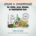 thumbnail image 2 of Tinte para el cabello Light Mountain Henna Color Chestnut 200 ml, 2 of 9