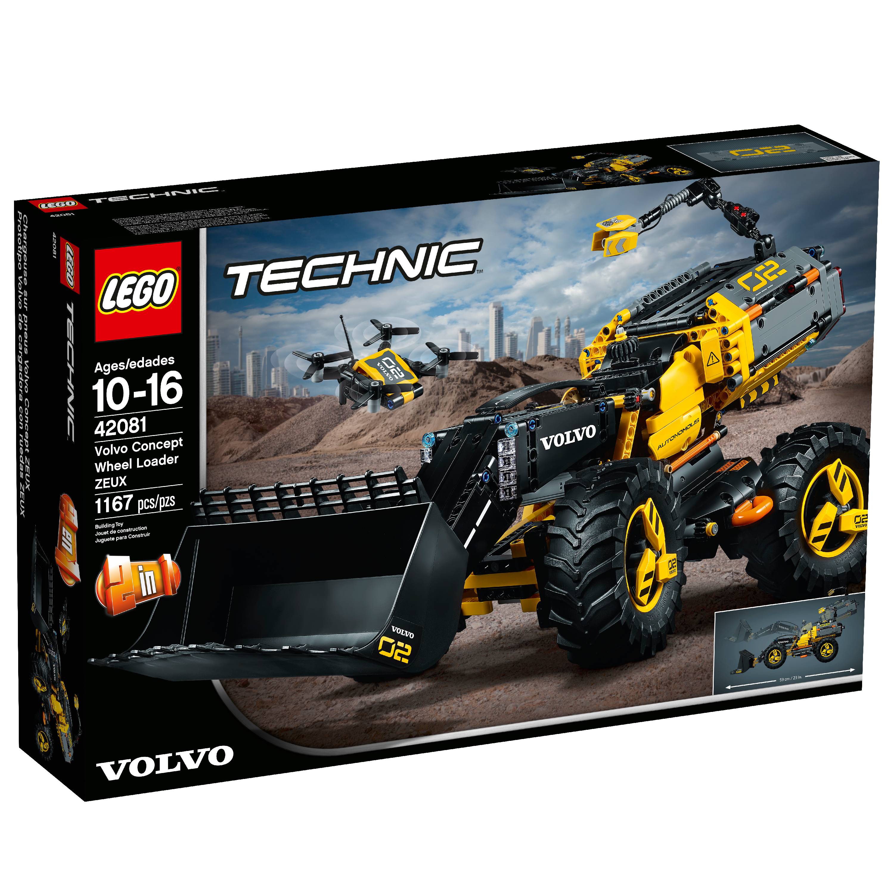 LEGO Technic Volvo Concept Wheel Loader ZEUX 42081 - image 4 of 7