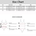 thumbnail image 5 of Gibobby Traje de Baño Sexy Bikini Traje de baño bikini sexy para mujer(Negro,XL), 5 of 5