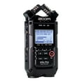 thumbnail image 5 of Zoom H4n Pro 4-Track Portable Recorder, All Black, Stereo Microphones, 2 XLR/ ¼? Combo Inputs, Battery Powered, for Stereo/Multitrack Recording of Music, Audio for Video, and Podcasting, 5 of 13