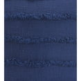 thumbnail image 2 of Laddha Home Designs 20" Blue Overtufted Solid Square Throw Pillow, 2 of 8