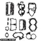 thumbnail image 5 of Gasket Kit Powerhead for /Evinrude 25/35Hp 2Cyl X-Ref 433941 18-4307, 5 of 5