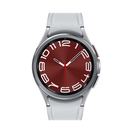 Restored Samsung Galaxy Watch 6 Classic 43mm LTE (Silver) Smartwatch (Refurbished)