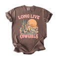 thumbnail image 3 of Long Live Cowgirls Shirt for Women and Teens Country Girl Western Style Tee Espresso Shirt Adult 2XL, 3 of 4