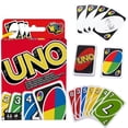 thumbnail image 1 of Mattel UNO-Juego de mesa de entretenimiento familiar, divertido juego de cartas, juguetes para niños, caja de regalo, 1 of 4