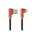 thumbnail image 1 of Cargador Carga Rápida Hune Ecológico V8 USB Micro 1.2M Sustentable naranja HUNE AT-ACC-CA-316, 1 of 4