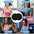 thumbnail image 7 of MODANU 2 Pairs Headphone Earpad Covers Headphone Sweat Covers Washable and Stretchable Ear Pads Protectors for Gym Libraries, Studying Gaming (Fit 9-11 cm, Black), 7 of 7