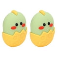 thumbnail image 3 of 2 moldes de silicona para hielo facial con forma de pollo amarillo, rodillo de hielo para ojos, para hombres y mujeres, que reducen la hinchazón, el dolor y la inflamación., 3 of 14