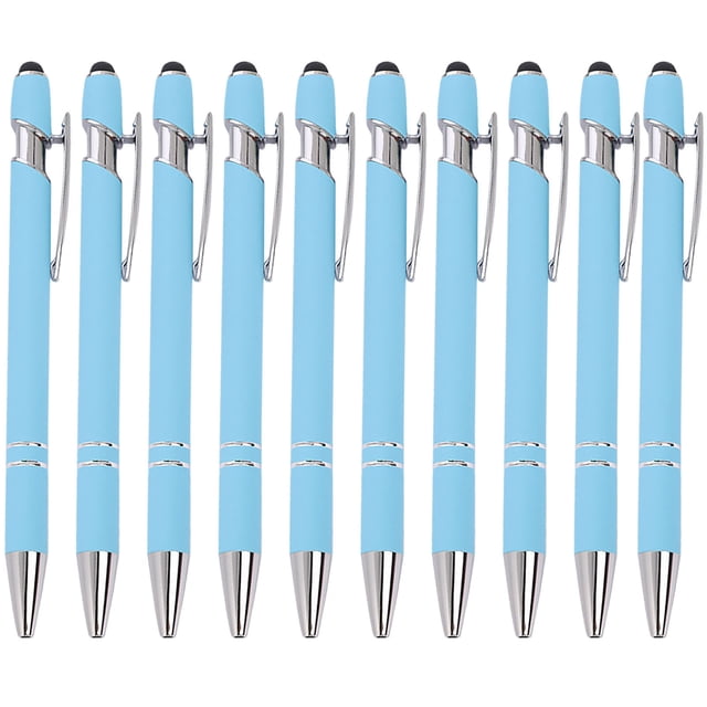 Aluminum Rod Pen Spray Adhesive Click Pen -use Screen Business Student Writing Pen 10pc 10ml