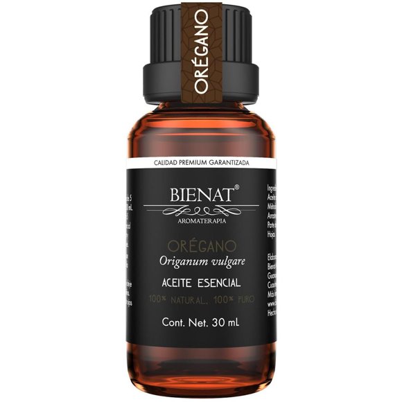 Aceite Esencial BIENAT Orégano Puro y Concentrado para Aromaterapia 30mL