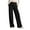 502_Black, variant on KALE Women Linen Pants Palazzo Women's Solid Colored Cotton And Button Down Wide Leg Long With Loose Outer Pockets Women Pants Black