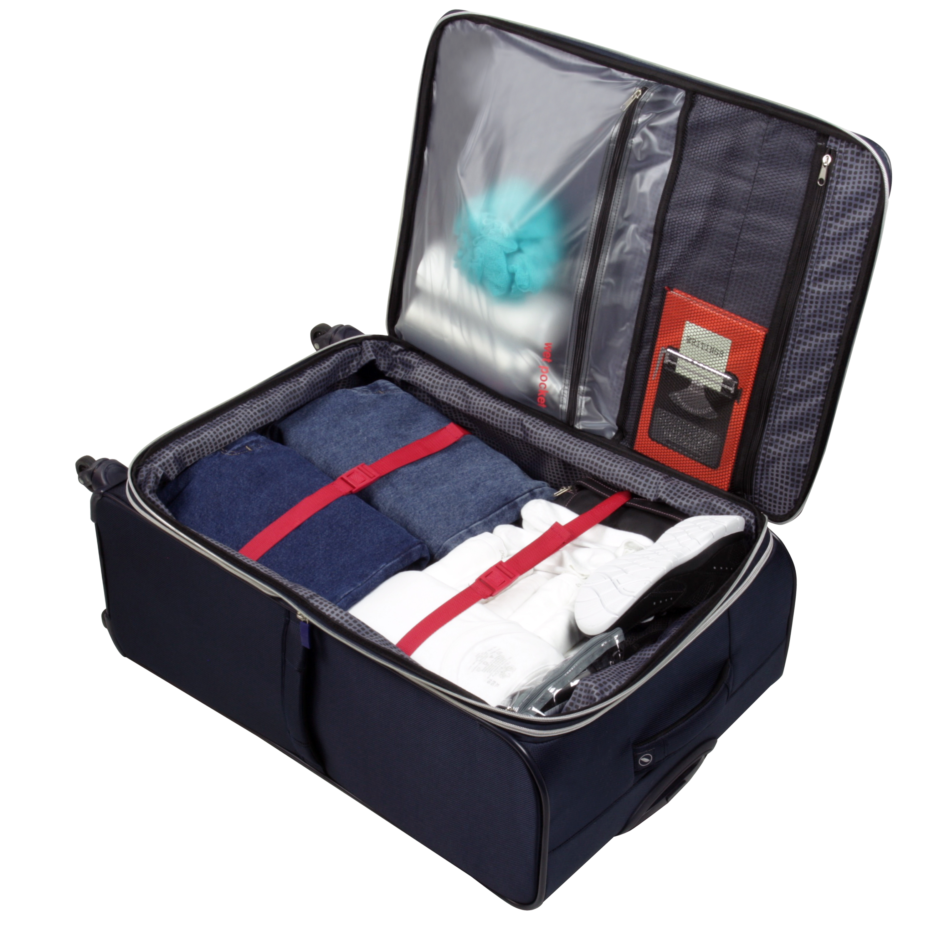 20 Light Weight Breeze Upright Luggage, Navy