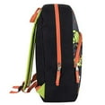 thumbnail image 5 of 15 Inch Fun Printed Backpack with Front Zippered Pockets in Construction Trucks, 5 of 6