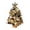 A, variant on LIORAGLJ DIY Mini Tabletop Christmas Tree Kit with Lights, Cotton Ornaments, Wooden Base, Holiday Centerpiece