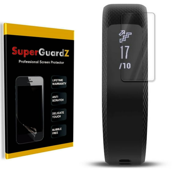 [2-Pack] For Garmin VivoSmart 3 - SuperGuardZ [FULL COVER] Clear Screen Protector   2 Stylus Pen