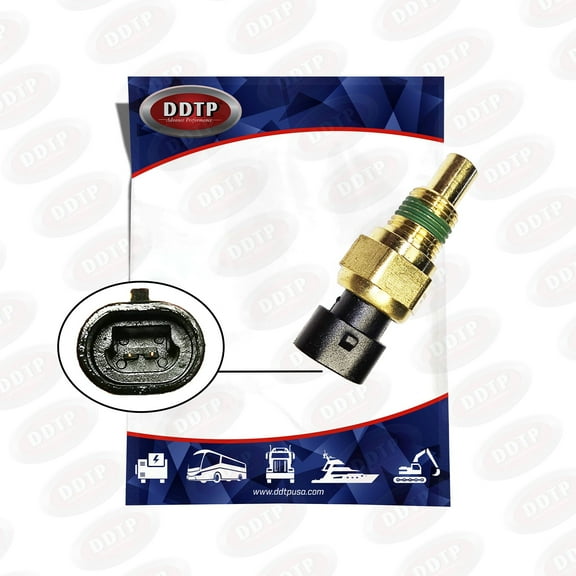 Oil Water Temperature Sensor Detroit Diesel S60 12.7L (23518092)