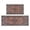 Bohemian Brown Ethnic-3, variant on 2 Piece Bohemian Brown Ethnic Rug Rug Kitchen Rug Set, Decor Kitchen Rugs, Absorbent Non-Slip Washable Floor Mats, Home Indoor Runner Rugs 17"x47"+17"x30"