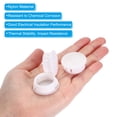 thumbnail image 5 of Uxcell Plastic Hole Plug, Flush Type Round Hole Plugs Cover Snap in Locking Hole Tube White 1", 5 of 7