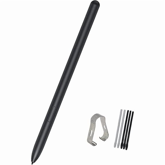 xzyuan Galaxy Tab S7 FE S Pen Replacement Stylus Pen for Samsung Galaxy Tab S7 FE, Tab S7, SM-T730, SM-T733, SM-T736B Touch Pen (withoutBluetooth)   Tips/Nibs(Mystic Black)