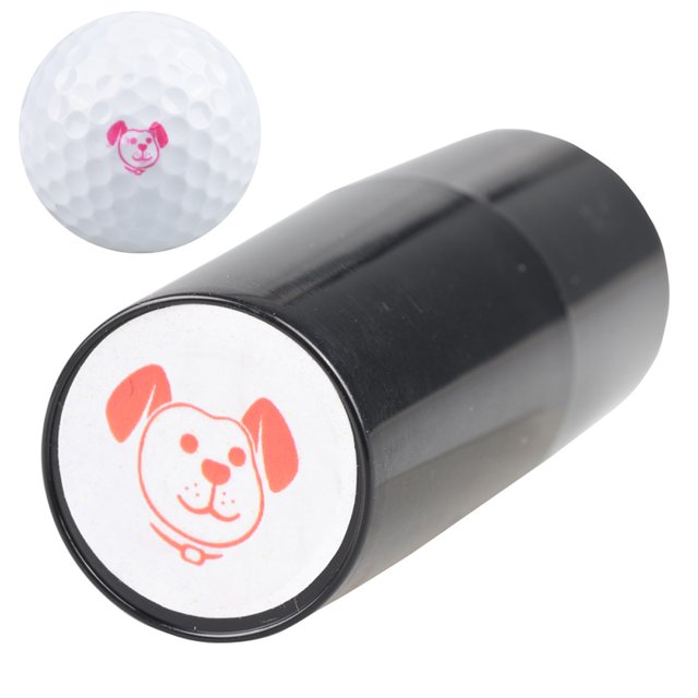 Golf Seal Tool Golf Marker Waterproof Photosensitive Seal Pattern Optional Quick-Drying Immortal Seal