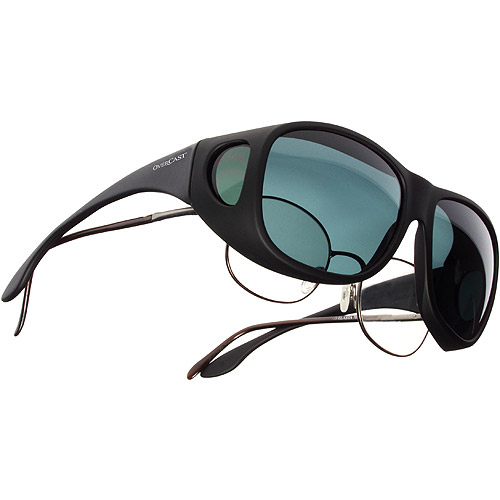  Polarized Sunglasses, Black/Gray