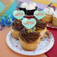 thumbnail image 4 of Leopard Gecko Heart Love Cupcake Picks Toppers Decoration Set of 6, 4 of 6