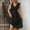 Black, variant on BYHONG Women's New Mid Length Dress Lace Jacquard Hollow Out Slim V Neck Large Women's Dress Summer Dresses for Women Black XXL