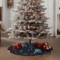 thumbnail image 6 of Kll Space Christmas Tree Skirt 30",Party Decorations Farmhouse For Christmas Decorations Holiday Party, 6 of 8