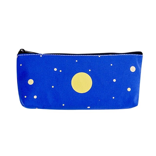 Estuche con cremallera Sky, Estuche de lona multifuncional, Estuche para lápices Wmkox8yii HFSH3104