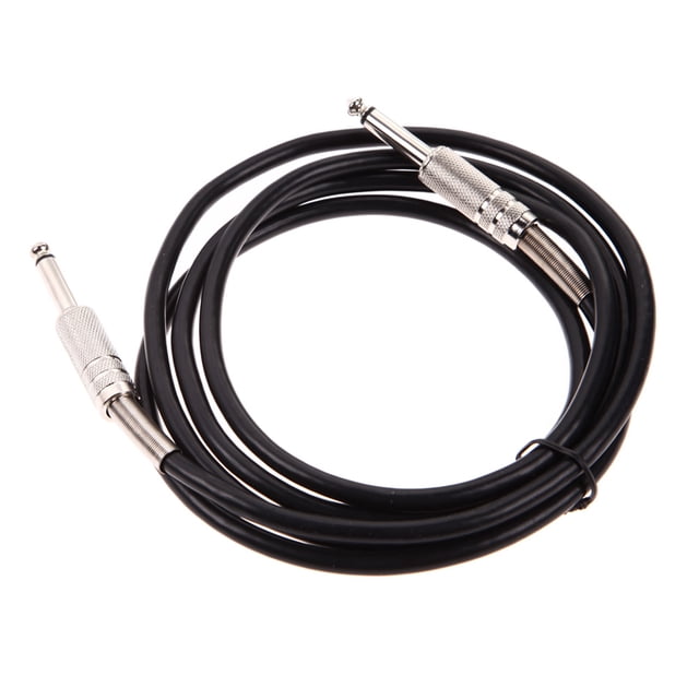 Para cable de guitarra de 6,35 mm cable adaptador de audio para mezclador (3 m