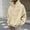 Beige, variant on Mens Sweatshirts with Sherpa Graphic Hoodies for Men with Design Long Sleeve Casual Pullover Tops Kangaroo Pocket