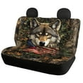 thumbnail image 6 of Pzuqiu Wolf Flag Car Seat Cover Super Breathable Car Seat Cover Full Set Easy to Install Car Seat Protector Accessories Universal Elegance Universal Cars Interior Covers for Sedans Trucks, 6 of 7