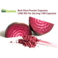 thumbnail image 5 of TNVitamins Beet Root Capsules 1500mg - 100 Count | Beet Root Powder Extract Capsules for Men & Women, 5 of 7