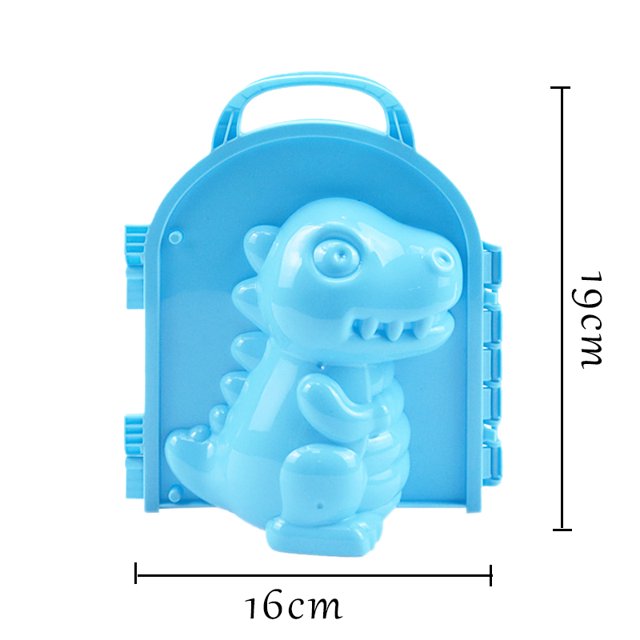 Clip para hacer bolas de nieve en forma de dinosaurio 3D, deporte divertido para niños, actividades al aire libre Tmvgtek libre de BPA